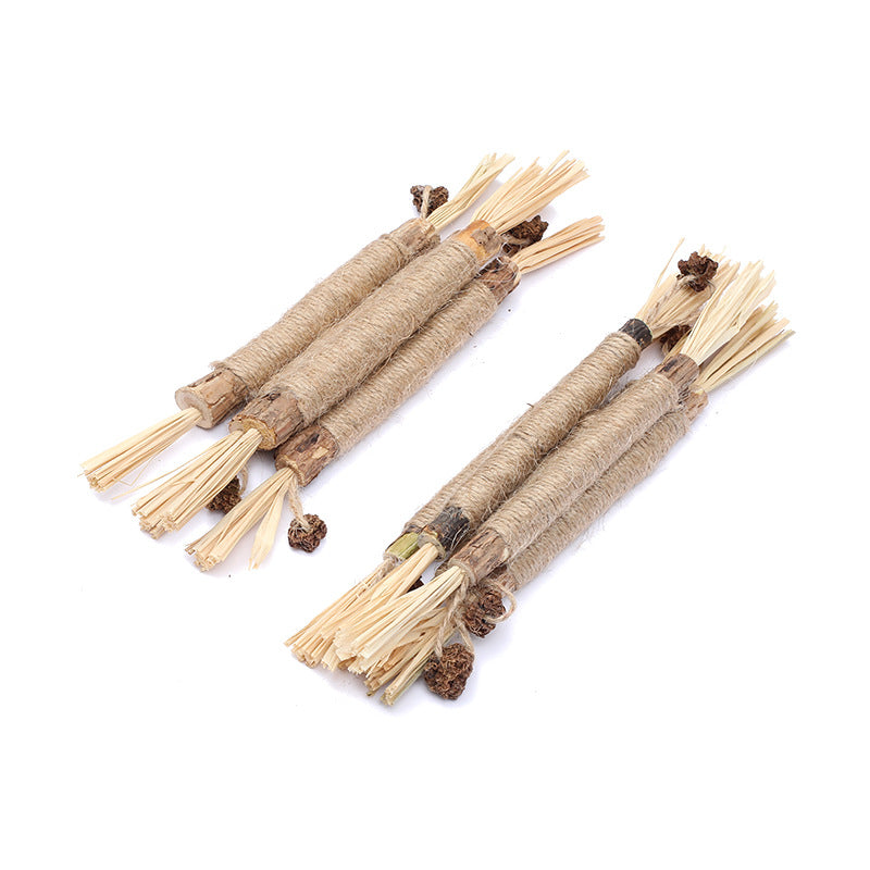 Natural Matatabi & Raffia Dental Chew (For Cats)